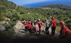 Doğa yürüyüşü kabusa döndü: 4 saatlik kurtarma operasyonu