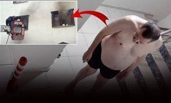 Evini ateşe verdiği için gözaltına alındı: Nezarethanede kalp krizinden öldü!