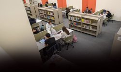 Hasan Ali Yücel Kütüphanesi'ne gençlerden yoğun ilgi