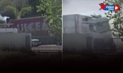 İzmir’deki TIR faciasının yeni görüntüleri ortaya çıktı!