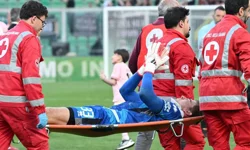 Milli kalecinin maçta boynu kırıldı!