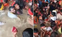 Milyonların katıldığı 'Kutsal Banyo'da taciz skandalı