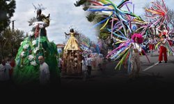 Çeşme’de Ot festivali coşkusu: Sokaklar renkli görüntülere sahne oldu