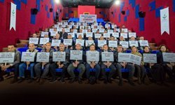 Torbalı'da Kağıt Fabrikasına karşı 60 muhtar tek yürek oldu