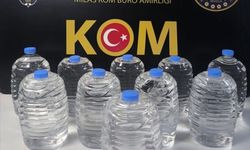Muğla'da 475 litre etil alkol ele geçirildi