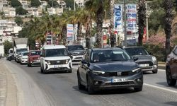 Muğla yolunda bayram hareketliliği: 48 saatte 44 bin araç!