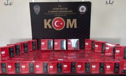 Aydın'da IMEI kayıtsız 100 cep telefonu ele geçirildi