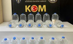 Muğla'da dev operasyon: 475 litre etil alkol ele geçirildi!