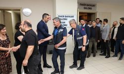 Başkan Yıldız personelle bayramlaştı