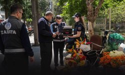 Bornova’da zabıtadan sahada dijital uygulama!