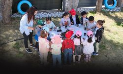 Bucalı minikler Tarım Okulu’nda doğayla buluştu
