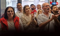 CHP'liler parti binasına akın etti: Gözyaşlarıyla izlediler!