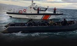 İzmir açıklarında düzensiz göçmen operasyonu... 40 kişi yakalandı