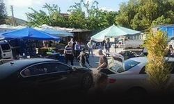 Foça'da pazarcıların kavgasında 7 gözaltı... 1 kişi aranıyor!