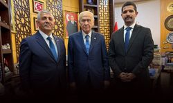 MHP’li Şahin Bahçeli’yi ziyaret etti: İzmir'e selamları var!
