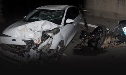 İzmir'de otomobille çarpışan motosikletin sürücüsünden acı haber