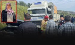 Kamyonla otomobil çarpıştı: eşleri ölüm ayırdı