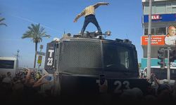 TOMA'nın üstüne çıkmıştı: Çıkarıldığı mahkemece tutuklandı!
