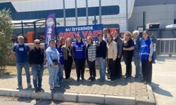 CHP’li kadınlardan Temel Conta işçilerine destek