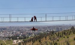 270 metrede nefes kesen kurtarma tatbikatı