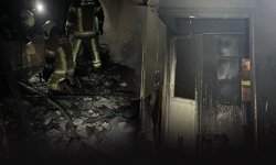 İzmir'de yangın faciası... 1 çocuk kurtulamadı!