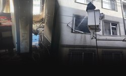 Dairede çıkan yangında 4 çocuk son anda alevlerden kurtuldu