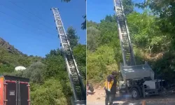 Eşya taşıma asansörü elektrik hattına düştü: 2 işçi öldü