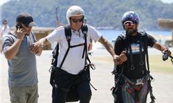 Bedensel engelli eski milli sporcu, hayalini gerçekleştirdi