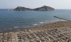 SARÇED Plajı 20. kez mavi bayrakla ödüllendirildi