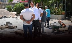 Bornova’nın kalbi yeniden doğuyor: Tarihi Çarşı’da estetik dönüşüm