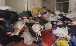Daha önce 6 kez temizlenen evden yine 6 kamyon çöp çıktı