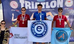 Egeli triatloncu Taha şampiyon oldu
