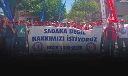 Büyükşehir çalışanları eylemde: İşçiler Kültürpark'a yürüyor