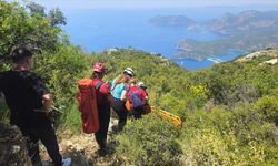 Fethiye'de yamaç paraşütü kazasında 2 kişi yaralandı