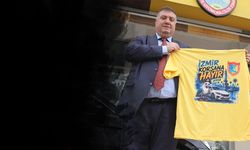 İzmir'de korsan taksiye karşı tişörtlü farkındalık hamlesi!