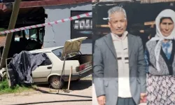 Duvara çarpan otomobildeki yaşlı çift öldü