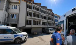 Kütahya'da inşaat işçisi binanın 3'üncü katından düştü!