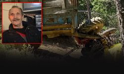 Kontrolden çıkan traktör devrildi: 1 ölü!