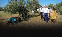 Gaziemir’de park ve bahçelere akıllı dokunuş: Yabani otlar robotla temizleniyor!