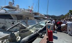 Bodrum'da botta meydana gelen patlamada 1 kişi yaralandı