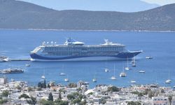 'Marella Discovery' isimli kruvaziyer 1819 yolcusuyla Bodrum'a geldi