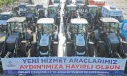 Aydın Büyükşehir Belediyesi araç filosuna 90 milyon liralık yeni yatırım