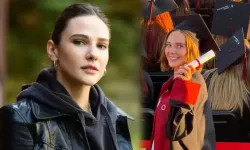 Ünlü oyuncu Alina Boz üniversiteden mezun oldu