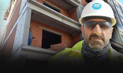 3 metreden beton zemine çakılan işçi kurtulamadı!