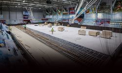 Celal Atik Spor Salonu'nda büyük dönüşüm başladı