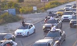 Düğün konvoyunda yol kapatmaya 695 bin lira ceza