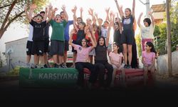 Sokaklar çocuk sesleriyle şenlendi: Karşıyaka'da olimpiyat rüzgarı!