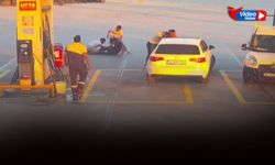 Kuşadası'nda 'yol verme' tartışması kavgaya döndü: O anlar kamerada!