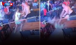 Restoranı birbirine kattılar: İngiliz turist eşini fırlattı çocuklarını da darbetti!