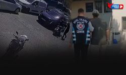 İzmir'de trafik magandası dehşeti: Su taşıyan kuryeyi darp etti!